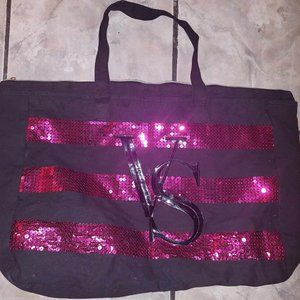 Victoria's Secret Tote Sequin Tote Bag
